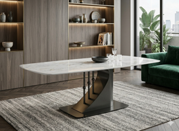 CT-A856 | Modern Marble Coffee Table