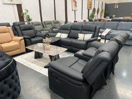 HENNESSY Modern Comfort Recliner Sofa