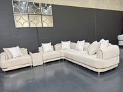 Sofa YP8167 Beige Modular Corner Lounge Suite
