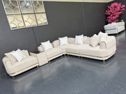 Sofa YP8167 Beige Modular Corner Lounge Suite
