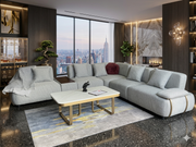 Sofa YP8160 Gray Modular Corner Lounge Suite