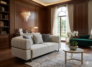 YP8121 3+2 Elegant  Seater Sofa Set — Luxury in Gray