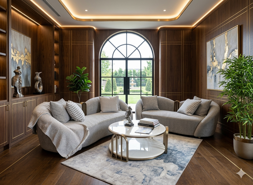 YP8123 Contemporary Lounge Sofa – Premium Comfort