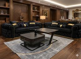 CT-242 - LUXURY COFFE TABLE 2 PIECE